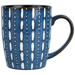 Mug en porcelaine indigo - urazia