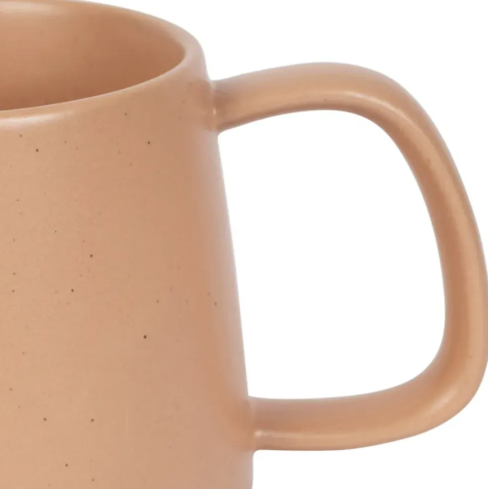 Mug en terre cuite rose 58cl - Ekume