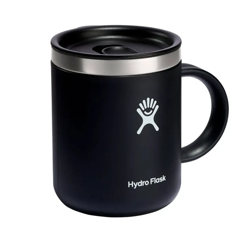 Mug isotherme avec poignée noir 355ml