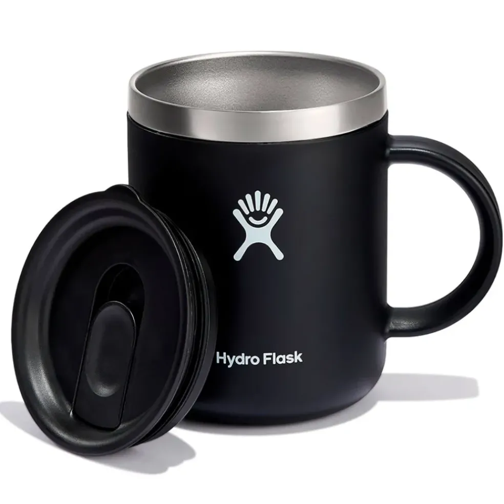 Mug isotherme avec poignée noir 355ml