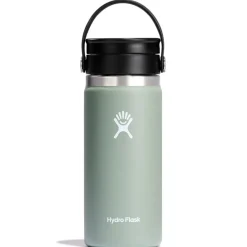 Mug isotherme bouchon flex vert agave 473ml