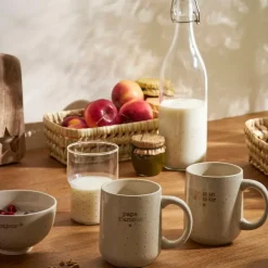 Mug papa en grès blanc 38cl - Beezz