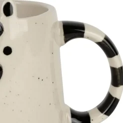 Mug zèbre en grès blanc 35cl - Zawadi