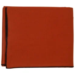 Nappe corino terra 160x160cm coton lavé 170g/m2
