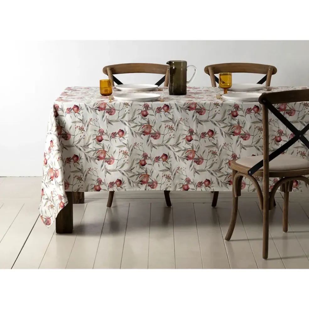 Nappe en coton naturel 160x160cm - Grenadier