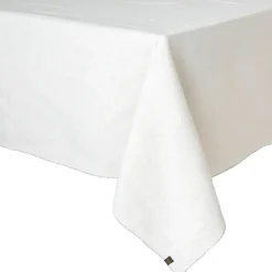 Nappe en lin et coton blanc 160x250cm - Zilia