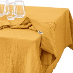Nappe safran 150x250cm - Gaia