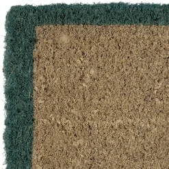 Paillasson maison ensoleillée bleu 73x43cm