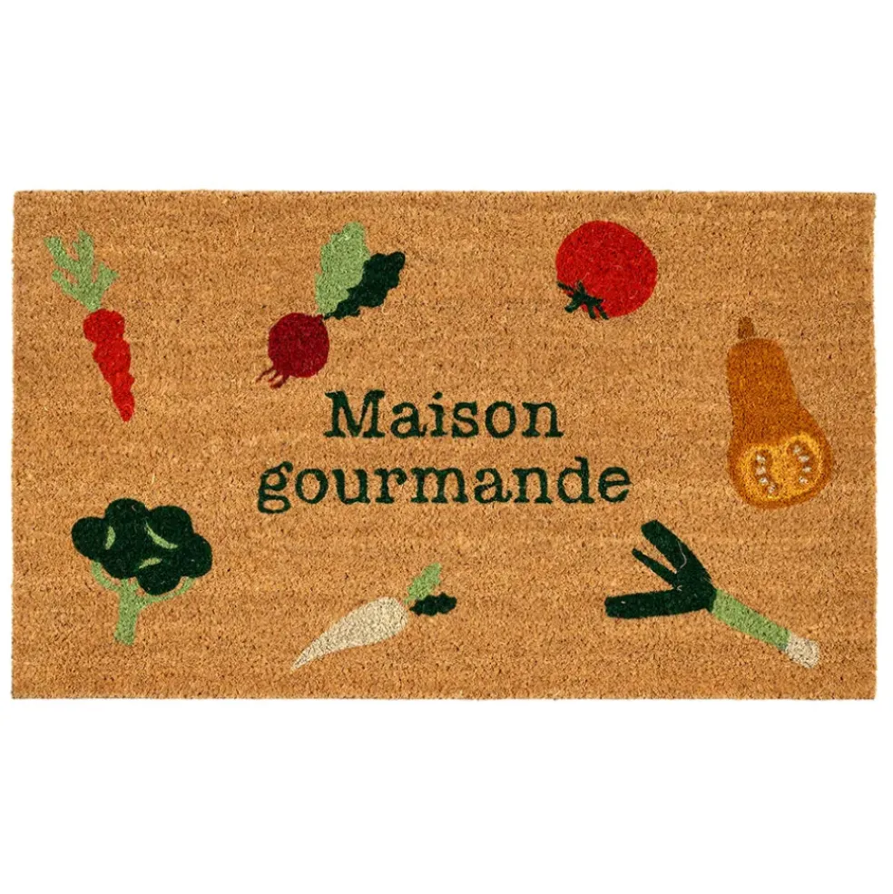 Paillasson Maison gourmande naturel 73x43cm - P'tit Légume