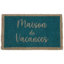 Paillasson vacances bleu