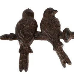 Paire d'embouts fauvette acc-rideau Naturel en Fonte