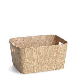 Panier en bois 30.5x22.9xh15.12cm