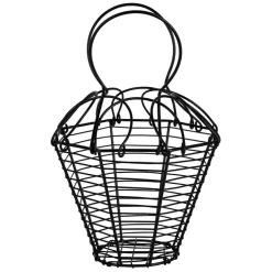 Panier en fer noir d20cm - Reserve