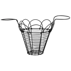 Panier en fer noir d20cm - Reserve