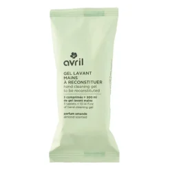 Pastille gel lavant mains à reconstituer parfum amande 300ml