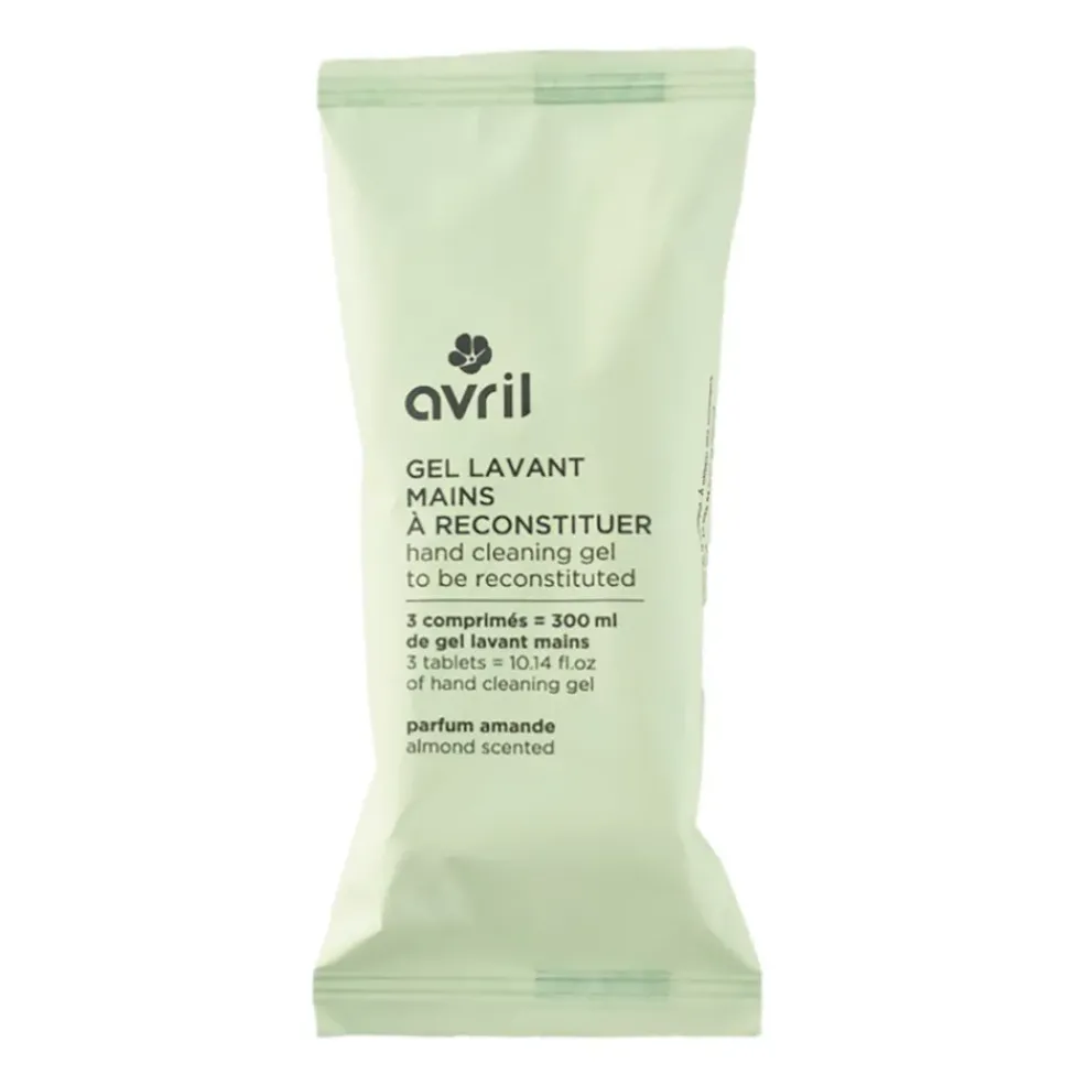 Pastille gel lavant mains à reconstituer parfum amande 300ml