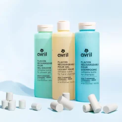 Pastille gel lavant mains à reconstituer parfum amande 300ml