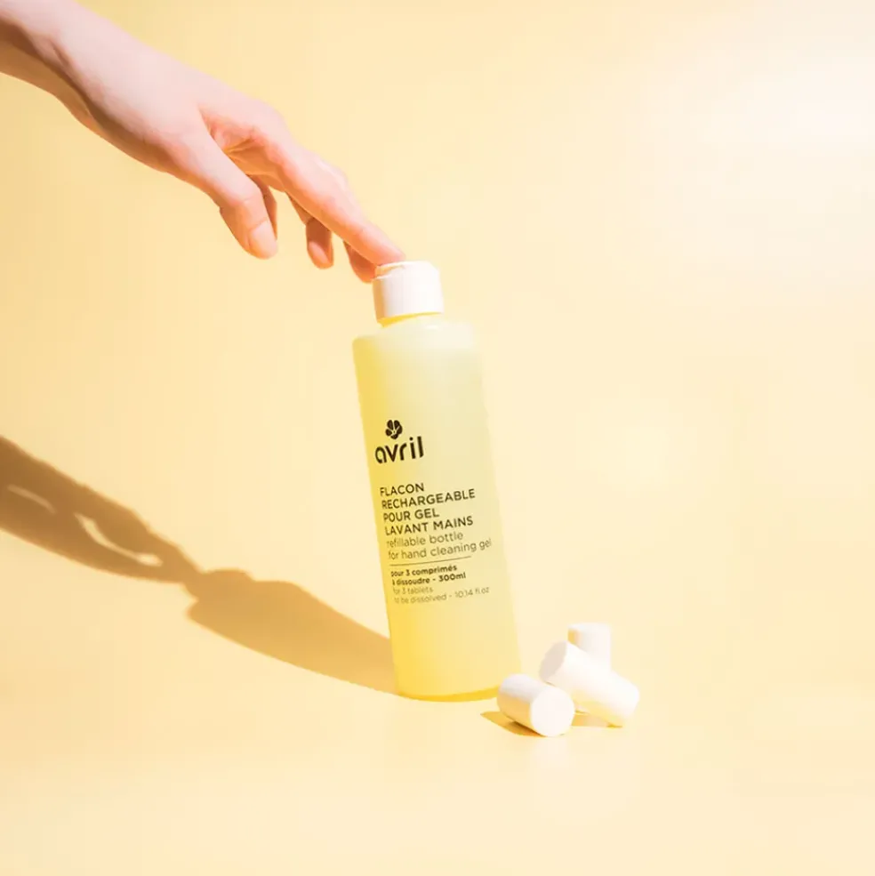 Pastille gel lavant mains à reconstituer parfum verveine 300ml