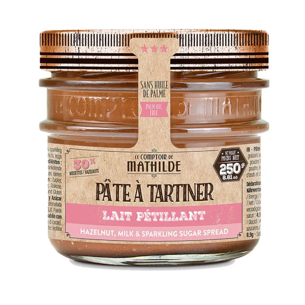 Pate à tartiner lait pétillant 250g