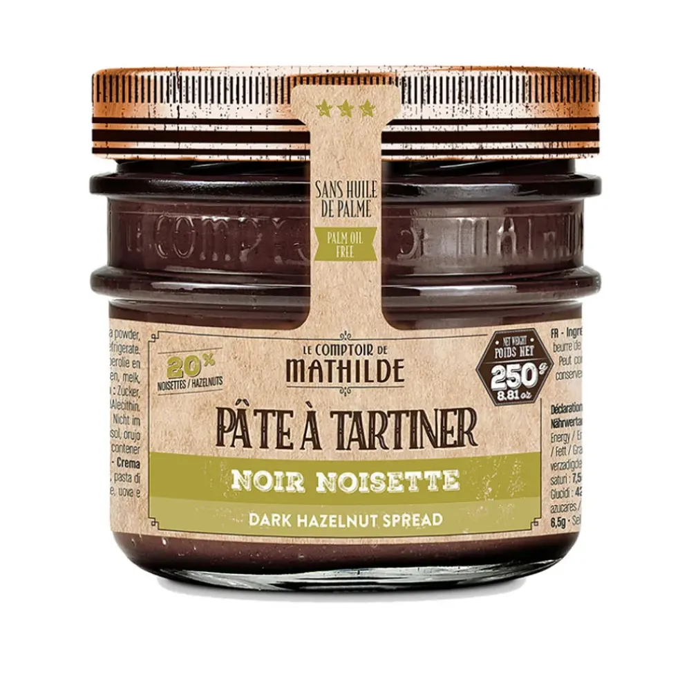 Pates à tartiner noir noisette - 250g