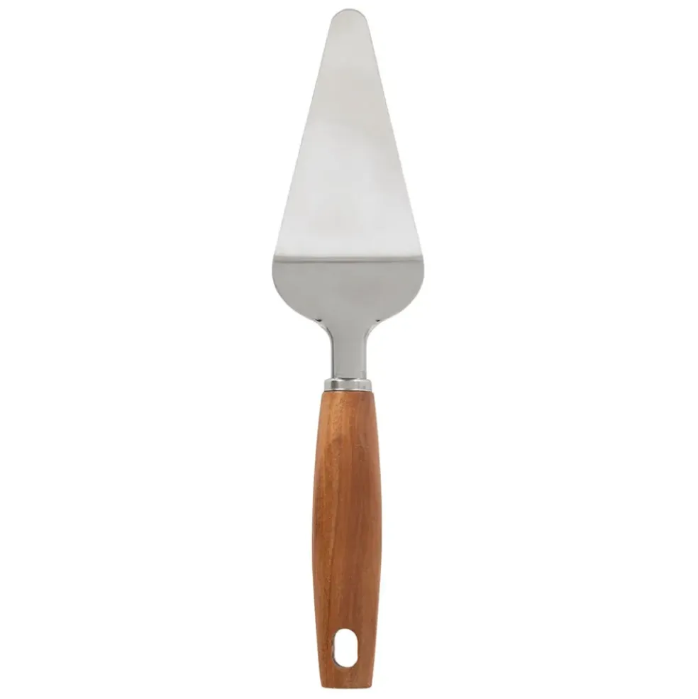 Pelle à tarte en inox et bois naturel - Ablis