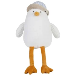 Peluche mouette en tissu blanc - Eté A La Mer