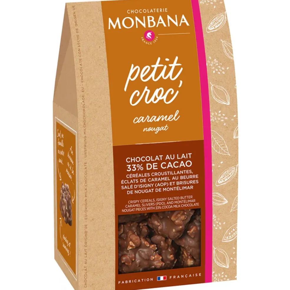 Petit croc' lait caramel et nougat 120g