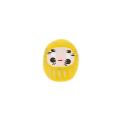 Petit daruma jaune prospérité