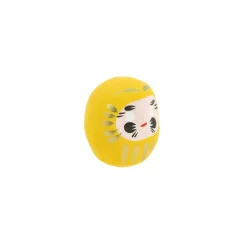 Petit daruma jaune prospérité