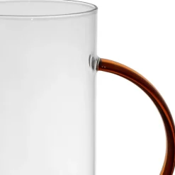 Pichet bonbon en verre ambre 1l - Colorea