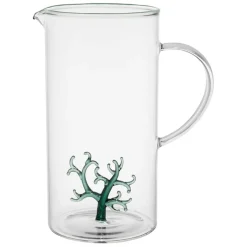 Pichet corail en verre 1.3L - Océan