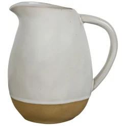 Pichet en grès blanc 1.9L - Jade
