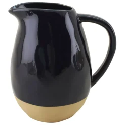 Pichet en grès bleu marine 1.9L - Jade