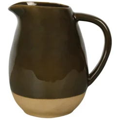 Pichet en grès kaki 1.9L - Jade
