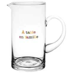 Pichet en verre 1l - Famille