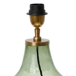 Pied lampe en verre h36cm verre - Boree