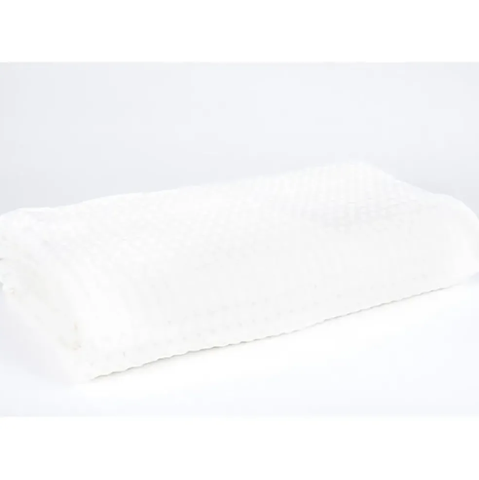 Plaid en coton craie 240x260cm - Tempo II