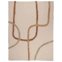 Plaid en coton ecru 170x130cm - Organic