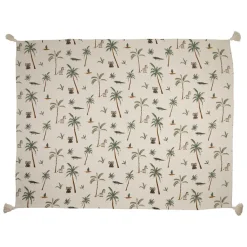 Plaid en coton multicolore 170x130cm - Zawadi