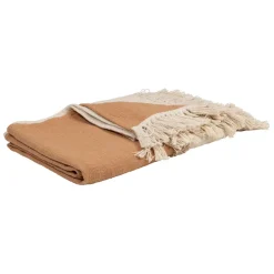 Plaid en coton nude 170x130cm - Neo