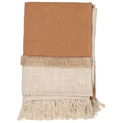 Plaid en coton nude 170x130cm - Neo