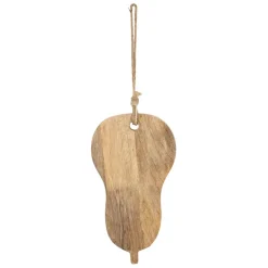 Planche à découper butternut en manguier naturel 19x35cm - P'tit Légume