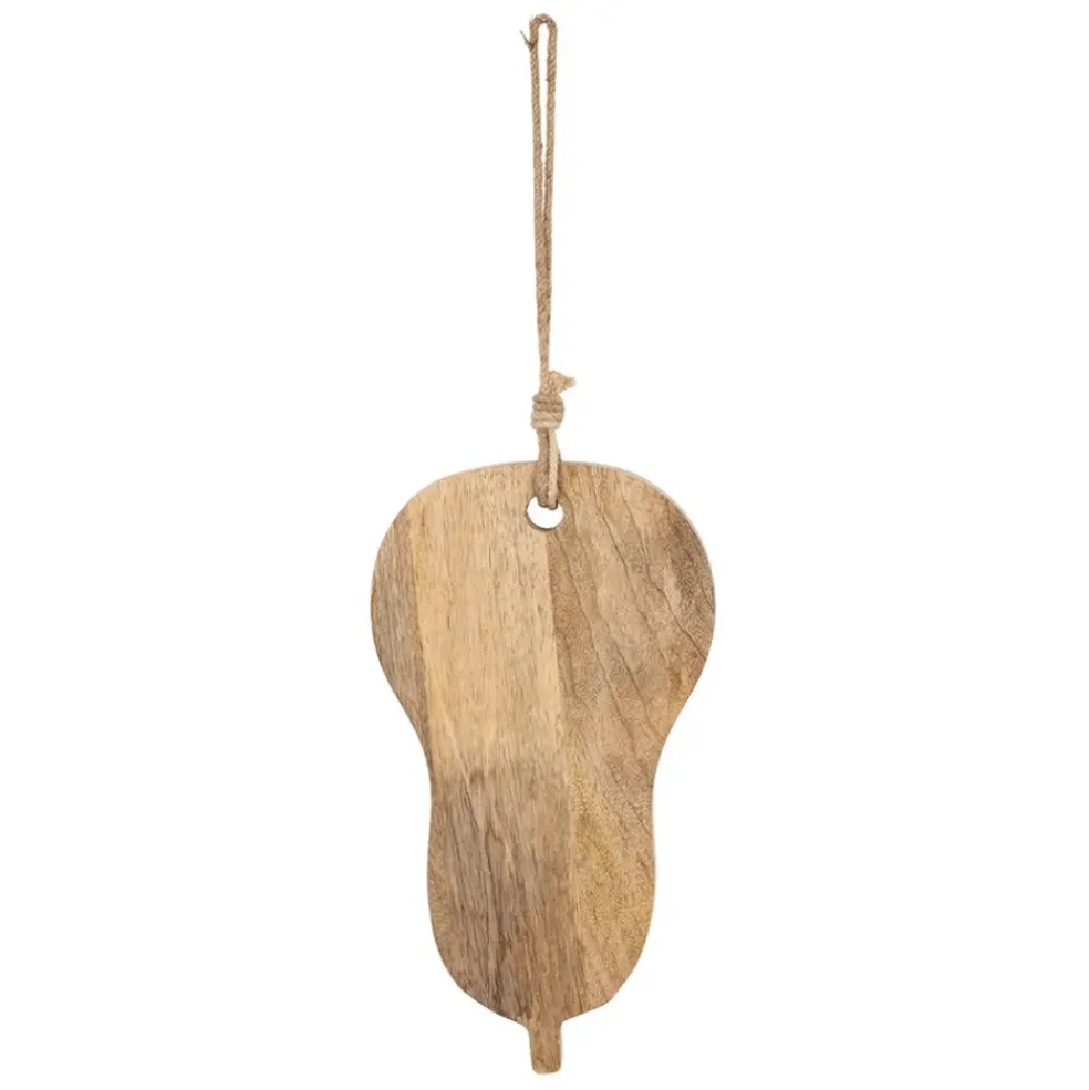 Planche à découper butternut en manguier naturel 19x35cm - P'tit Légume