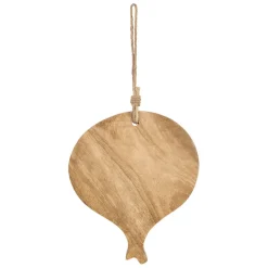 Planche à découper Oignon en manguier naturel 25x29cm - P'tit Légume