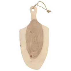 Planche a découper en acacia naturel 40x17cm - Campagne