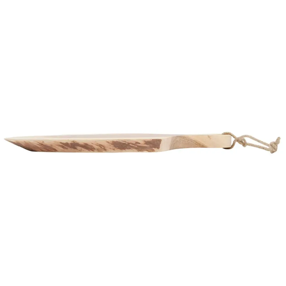 Planche a découper en acacia naturel 40x17cm - Campagne