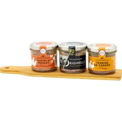 Planche terroir 3 terrines
