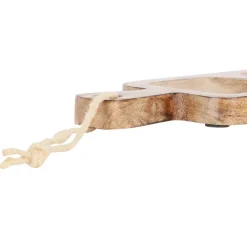 Plat en manguier brun 45x13cm - Grand Office