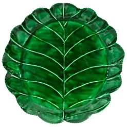 Plateau chou en fer vert d40cm