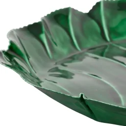 Plateau chou en fer vert d40cm